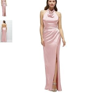 Dessy Group / Lovely LB060 in Ballet Pink (Size Medium)